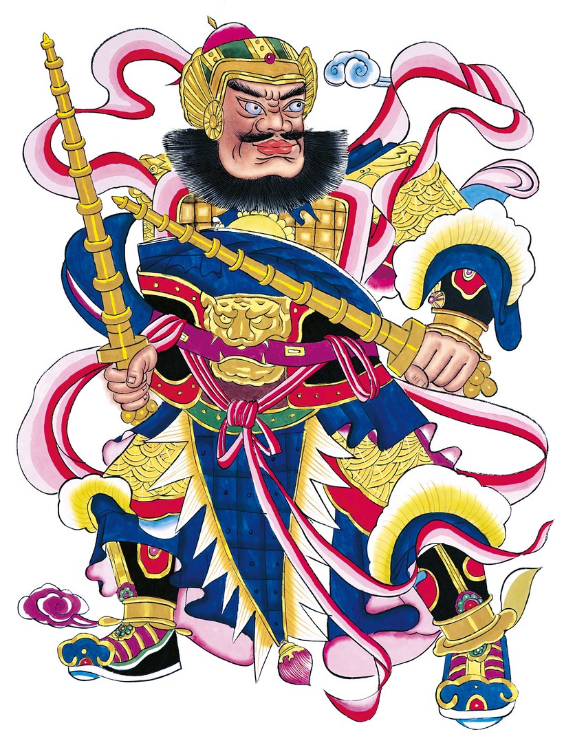 守卫门户的门神42副高清合集