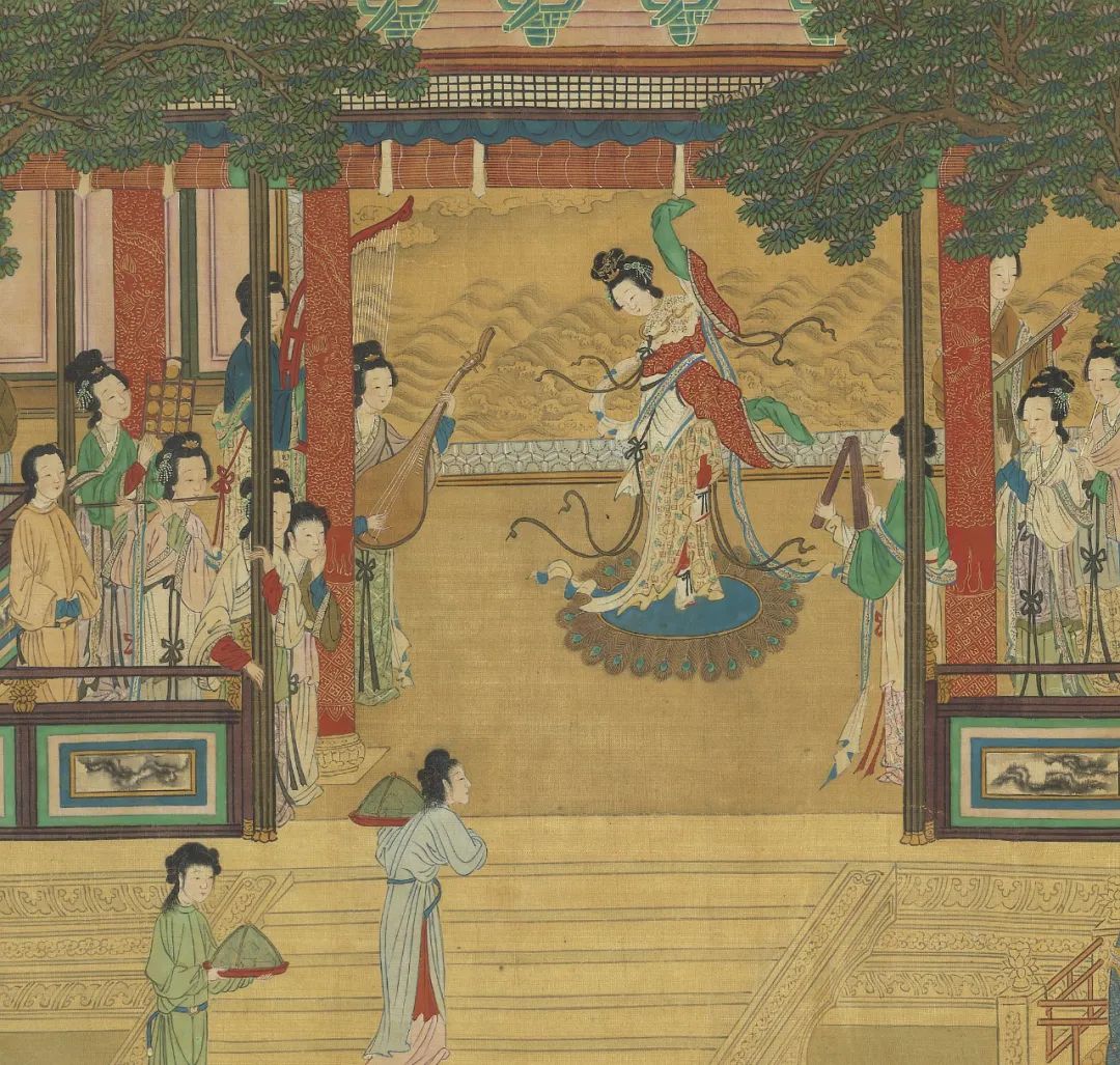 古代名画百美图卷欣赏