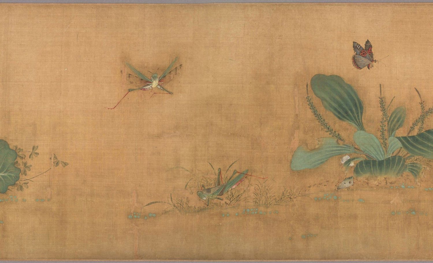 元代谢楚芳乾坤生意图卷