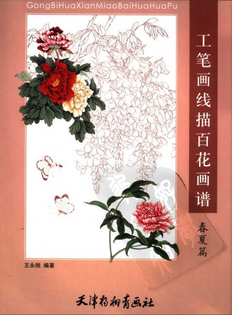 工笔画线描百花画谱.春夏篇